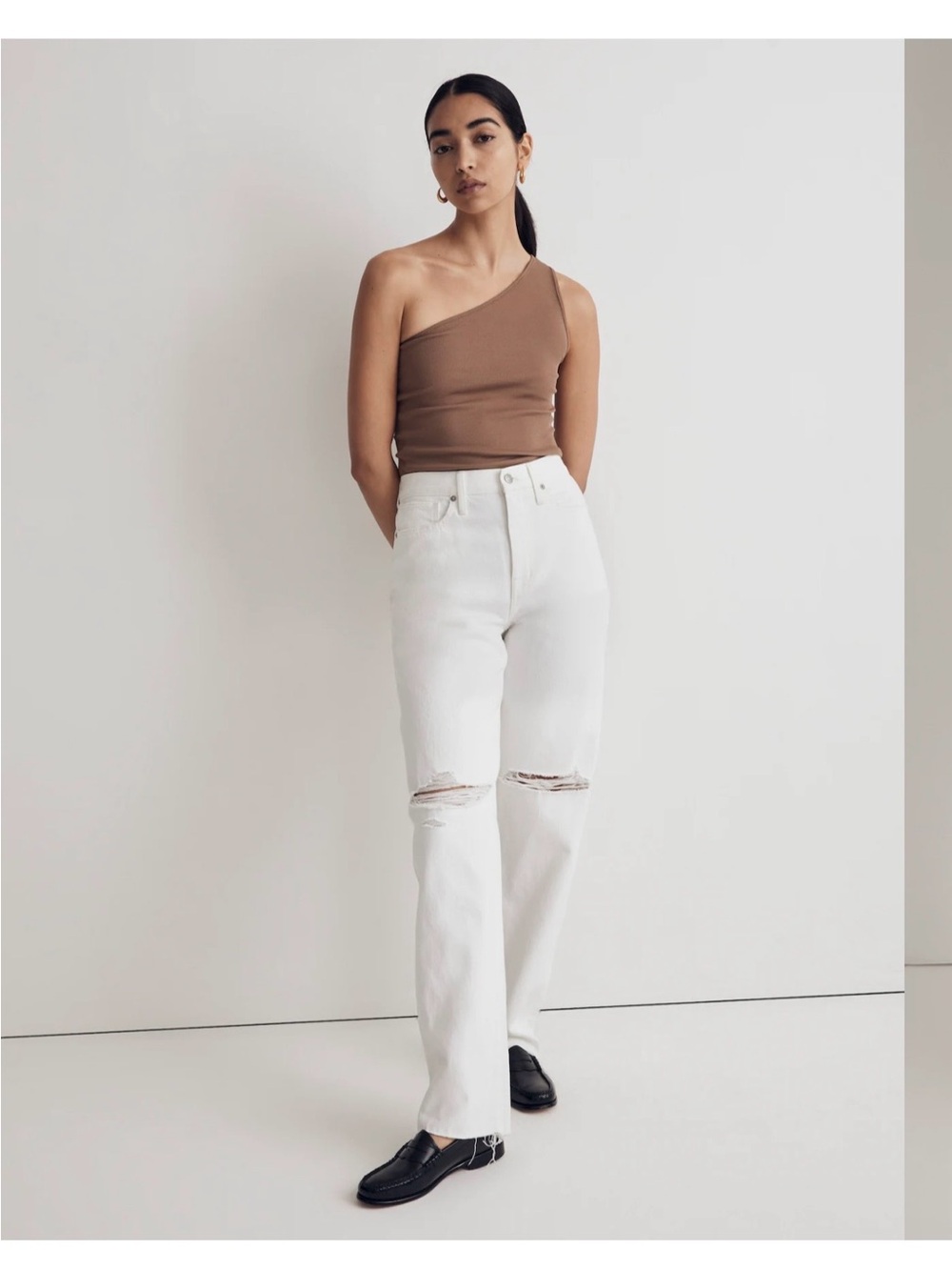 NWT Madewell Baggy Straight Jean 27